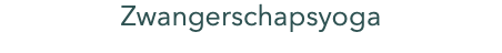 Zwangerschapsyoga